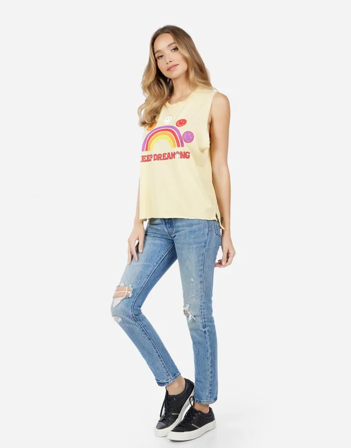 Women039s Kinzington Keep Dreaming Pollen Lauren Moshi Tanks