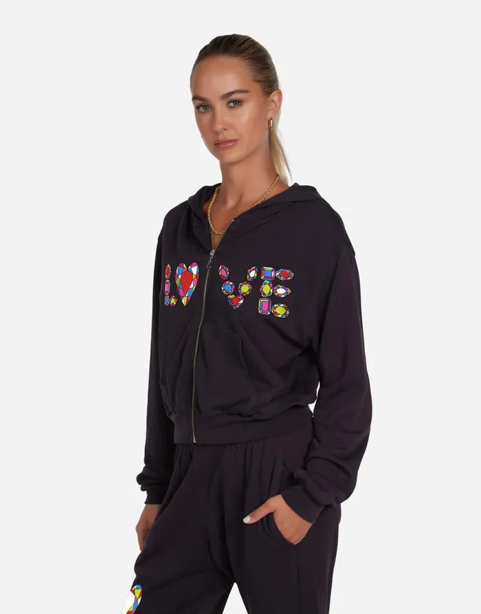 Women039s Lachelle Diamond Evil Eye Black Lauren Moshi Long Sleeve
