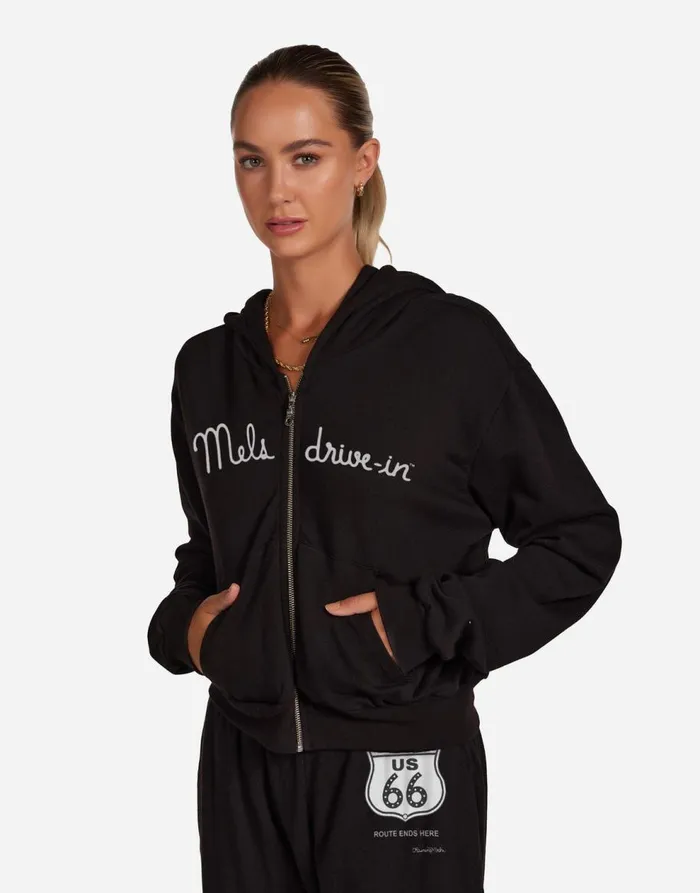 Women039s Lachelle Mels Route 66 Black Lauren Moshi Hoodies