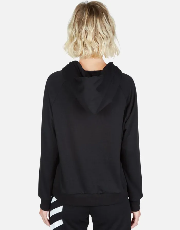 Women039s Mynx Lightning Bolt Star Black Lauren Moshi Hoodies