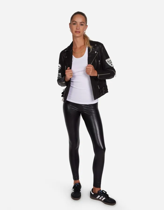 Women039s Posey Rock U0026 Roll Patches Black Lauren Moshi Jackets