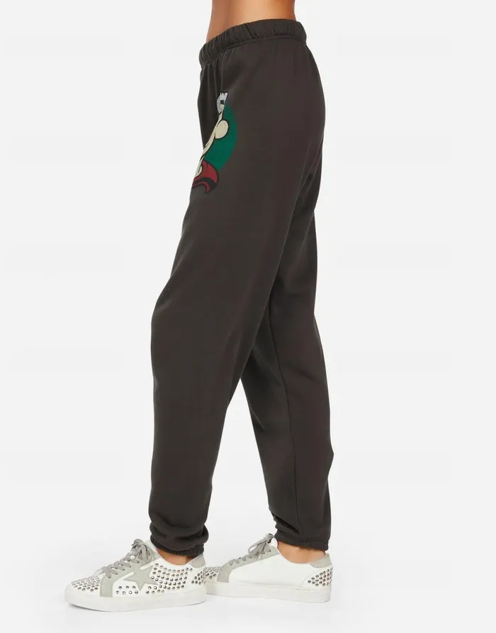 Women039s Tanzy Vintage Popeye Vintage Black Lauren Moshi Long Sweatpants