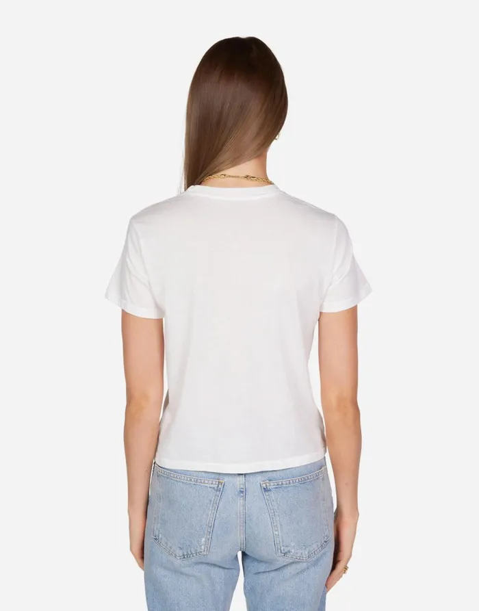 Women039s Ursula F You Biting Lip Milk Lauren Moshi Short Sleeve