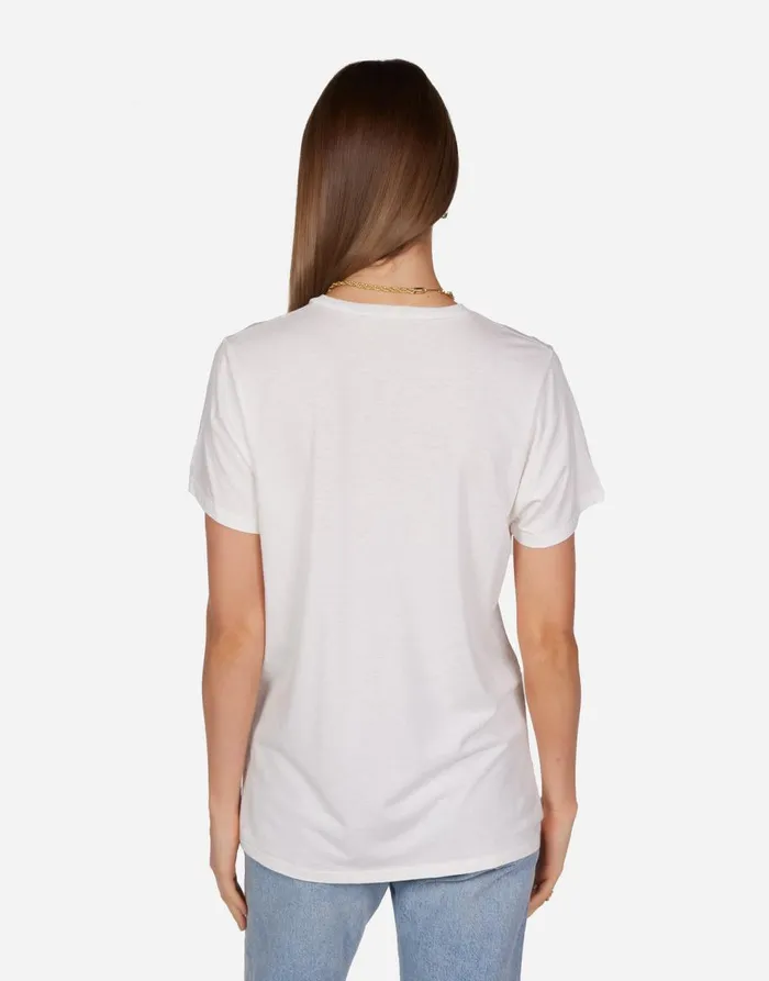 Women039s Wolf Butterfly Happyface Milk Lauren Moshi Short Sleeve