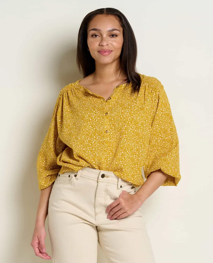 Women8217s Manzana Long Sleeve Peasant Top Pike Ditsy Print Tops and TShirts ToadandCo Women8217s Manzana Long Sleeve Peasant Top Pike Ditsy Print Tops and TShirts ToadandCo