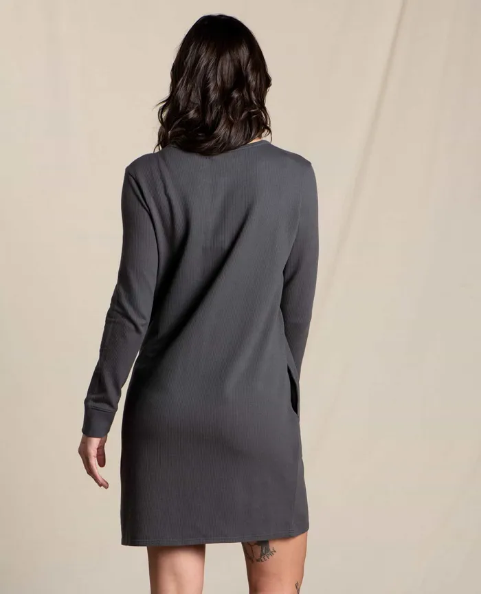 Women8217s ToadandCo Ponderosa Long Sleeve Dress Soot Dresses