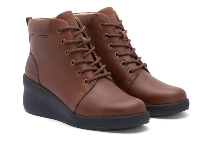 Women ABEO Footwear Boots Passage Lace Up Dark Tan Women ABEO Footwear Boots Passage Lace Up Dark Tan