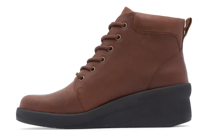 Women ABEO Footwear Boots Passage Lace Up Dark Tan Women ABEO Footwear Boots Passage Lace Up Dark Tan