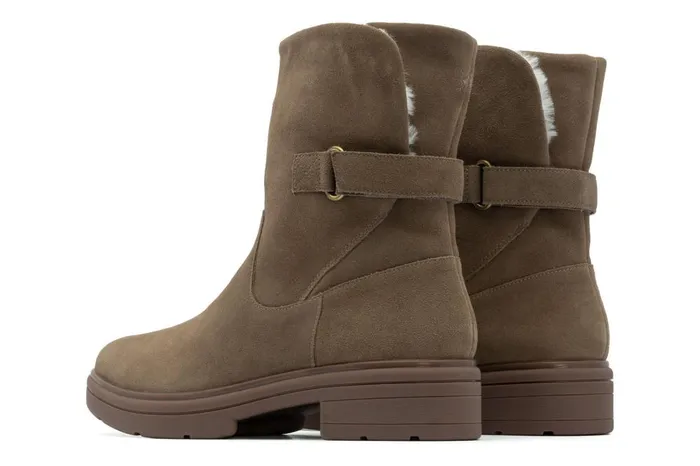 Women ABEO Footwear Boots Vista Mid Boot Beige Women ABEO Footwear Boots Vista Mid Boot Beige