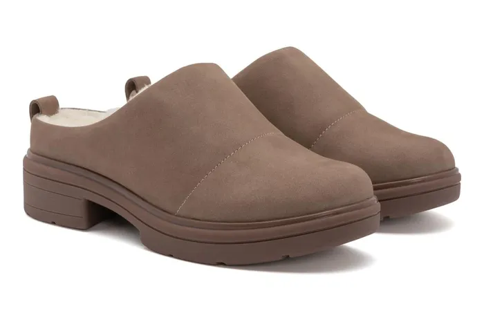 Women ABEO Footwear Clogs Vista Clog Taupe Women ABEO Footwear Clogs Vista Clog Taupe