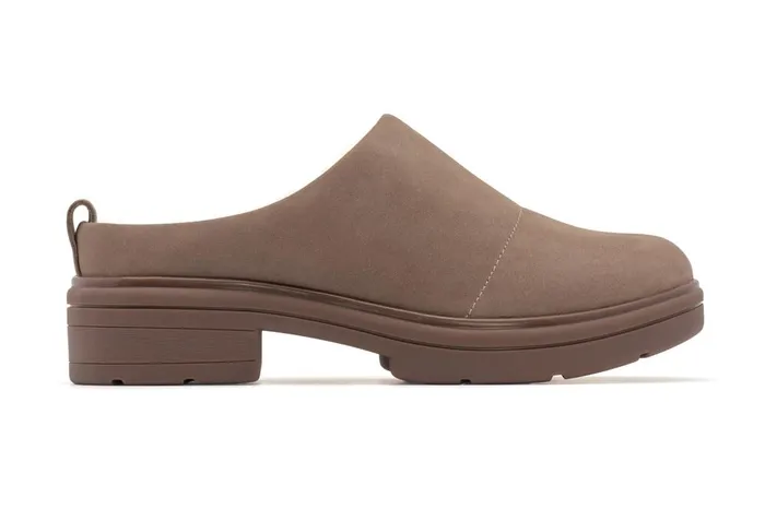 Women ABEO Footwear Clogs Vista Clog Taupe Women ABEO Footwear Clogs Vista Clog Taupe