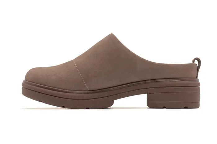 Women ABEO Footwear Clogs Vista Clog Taupe Women ABEO Footwear Clogs Vista Clog Taupe