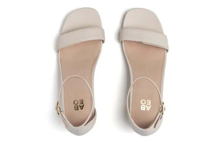 Women ABEO Footwear Dress Avenue Strap Off White Leather Women ABEO Footwear Dress Avenue Strap Off White Leather