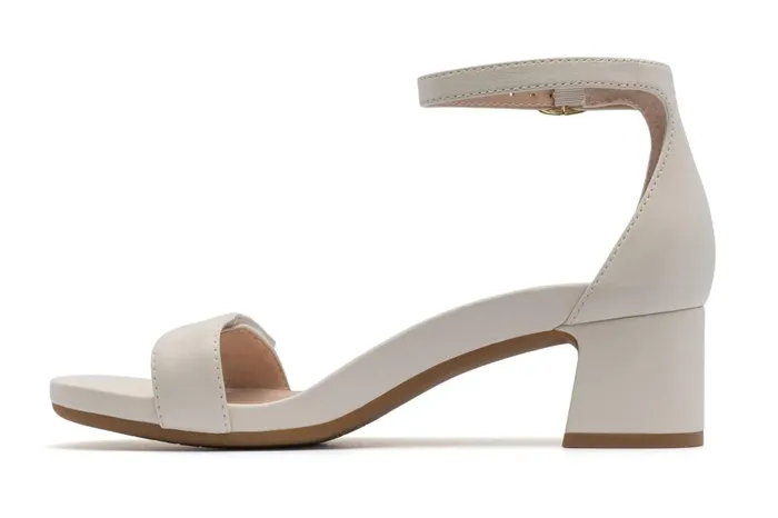 Women ABEO Footwear Dress Avenue Strap Off White Leather Women ABEO Footwear Dress Avenue Strap Off White Leather