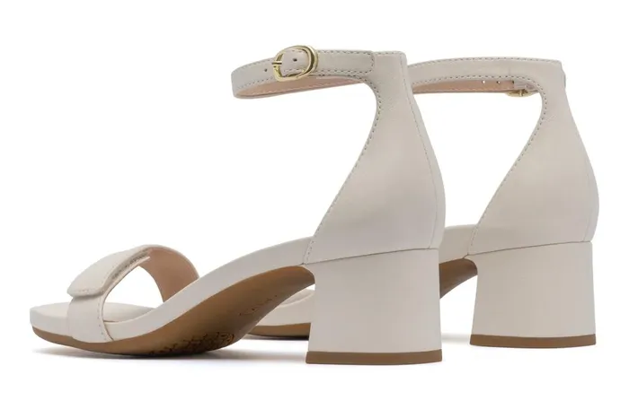 Women ABEO Footwear Dress Avenue Strap Off White Leather Women ABEO Footwear Dress Avenue Strap Off White Leather