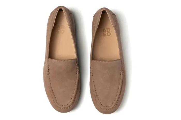Women ABEO Footwear Dress Harbor Dark Beige Nubuck Women ABEO Footwear Dress Harbor Dark Beige Nubuck