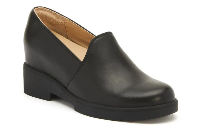 Women ABEO Footwear Dress Horizon Slip On Black