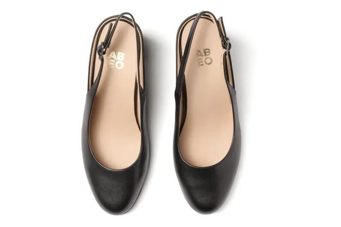 Women ABEO Footwear Dress Tempo Slingback Black Women ABEO Footwear Dress Tempo Slingback Black