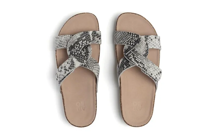 Women ABEO Footwear Sandals Lanai Slide Snake Women ABEO Footwear Sandals Lanai Slide Snake
