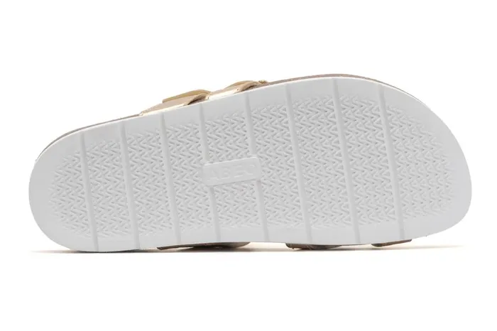 Women ABEO Footwear Sandals Lanai Thong Sandal Light Gold Women ABEO Footwear Sandals Lanai Thong Sandal Light Gold