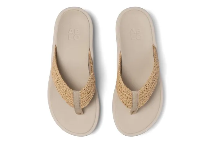 Women ABEO Footwear Sandals Paseo Thong Sandal Raffia Women ABEO Footwear Sandals Paseo Thong Sandal Raffia