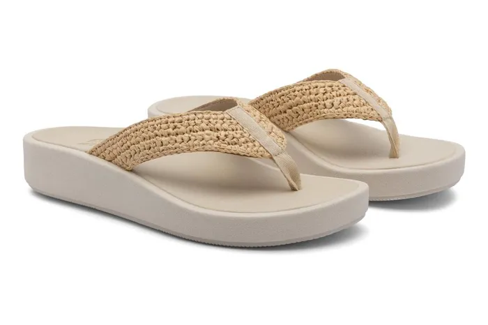 Women ABEO Footwear Sandals Paseo Thong Sandal Raffia Women ABEO Footwear Sandals Paseo Thong Sandal Raffia