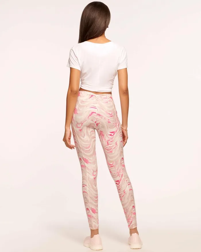 Women Alaiya Crossover Legging Rose Wave Ramy Brook Activewear
