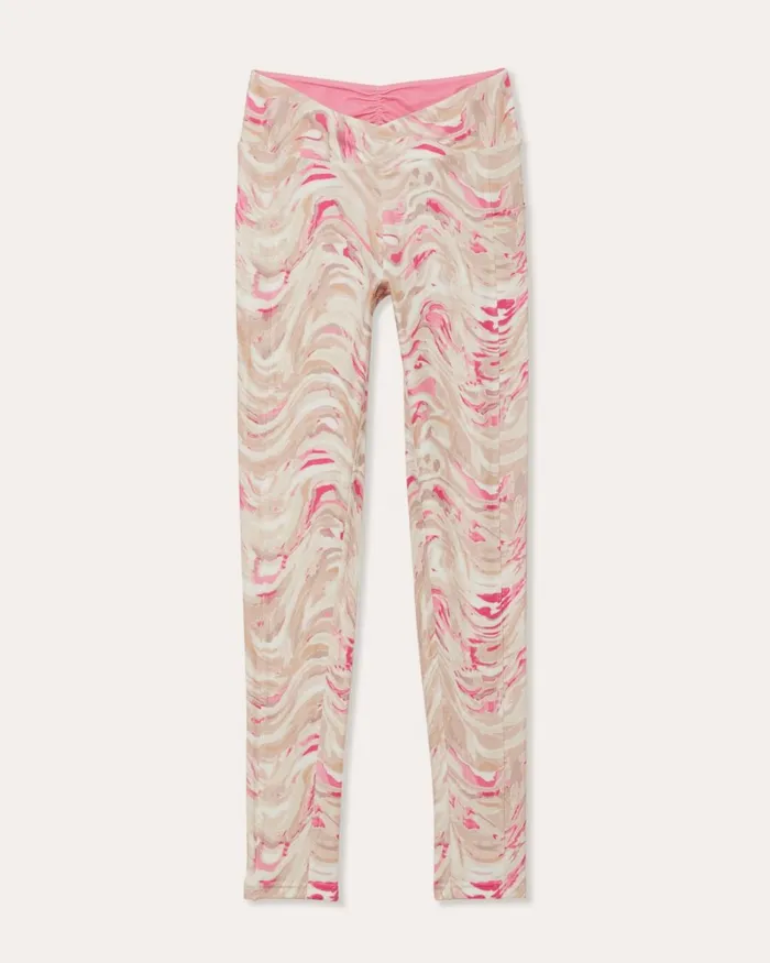 Women Alaiya Crossover Legging Rose Wave Ramy Brook Activewear