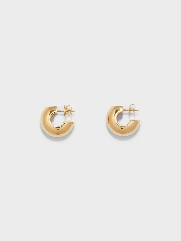 Women Alma Medium 18kt GoldPlated Earrings Aeyde Earrings