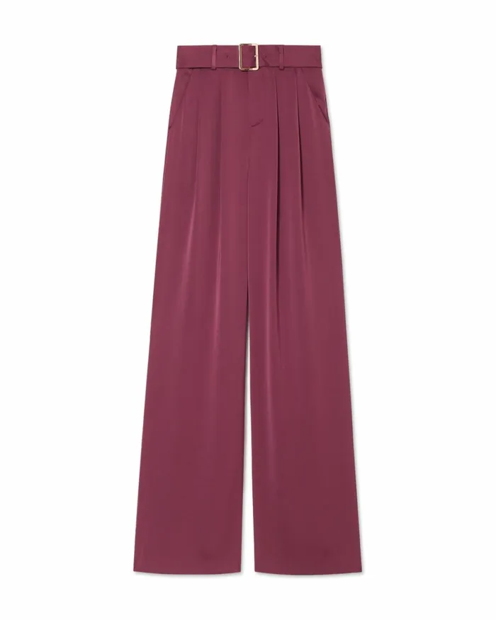 Women Amaya Wide Leg Belted Trouser Black Ramy Brook Pants Women Amaya Wide Leg Belted Trouser Black Ramy Brook Pants