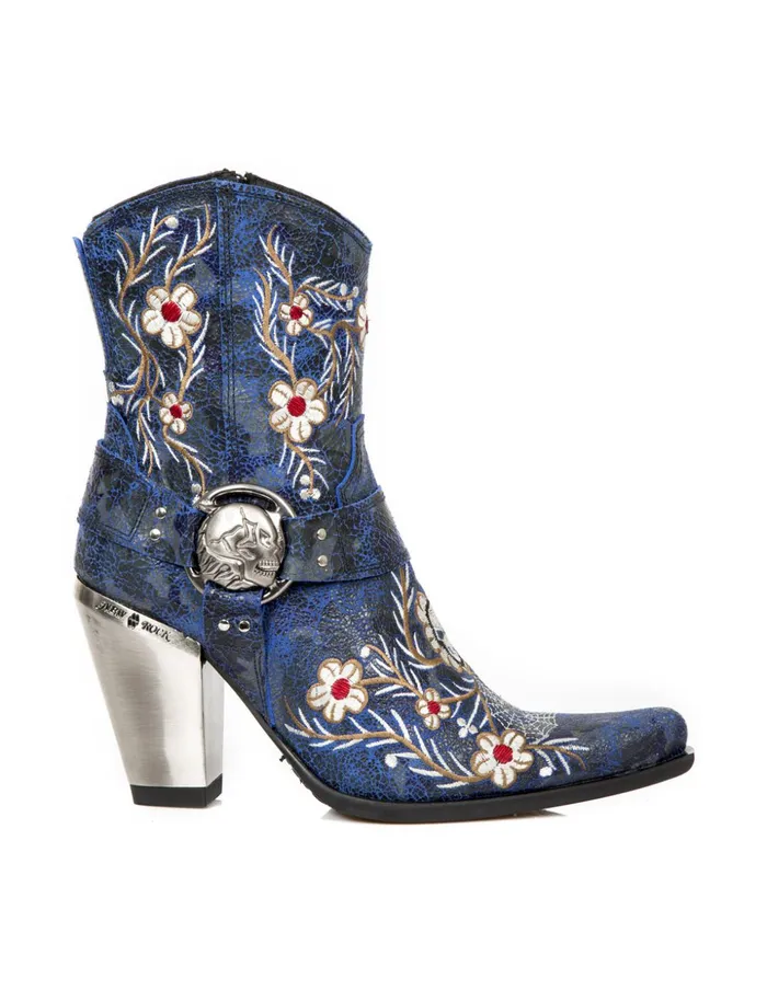 Women Ankle Boot Bull MBull007C2 New Rock Heels