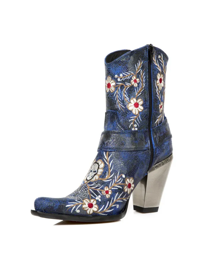 Women Ankle Boot Bull MBull007C2 New Rock Heels Women Ankle Boot Bull MBull007C2 New Rock Heels