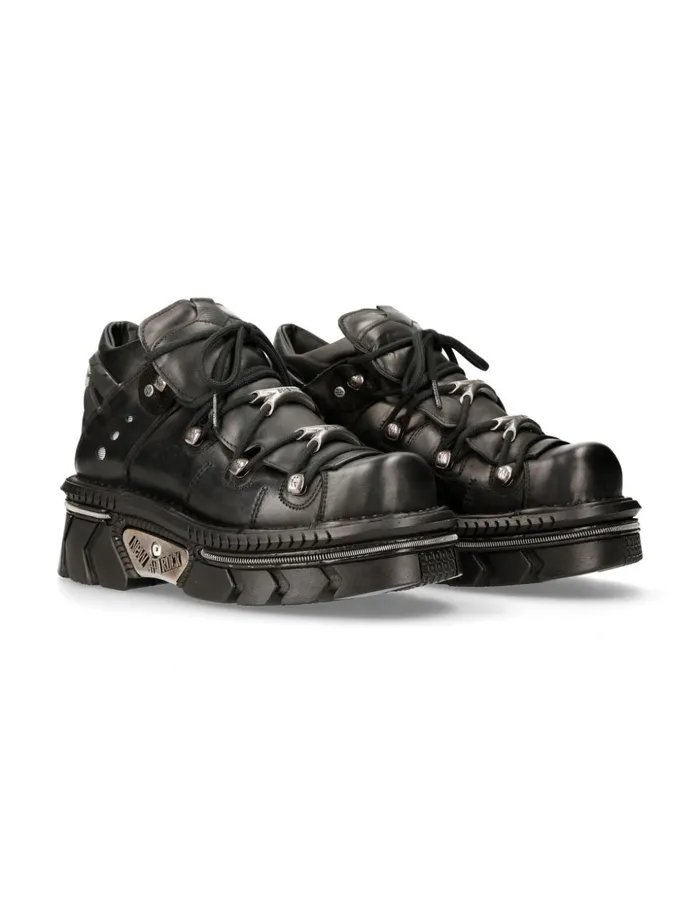 Women Ankle Boot Techno M106nS75 New Rock Platform
