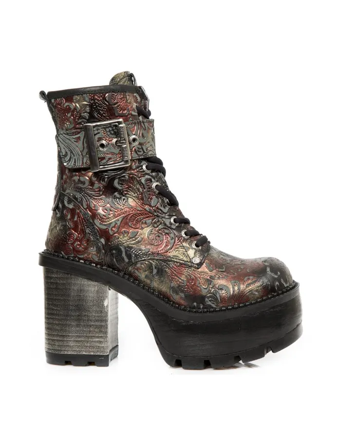 Women Ankle Boot Trail MSeve03C2 New Rock High Heels