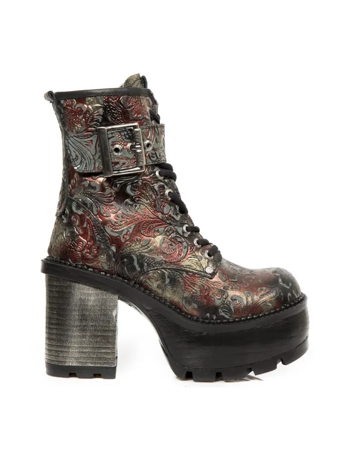 Women Ankle Boot Trail MSeve03C2 New Rock High Heels Women Ankle Boot Trail MSeve03C2 New Rock High Heels