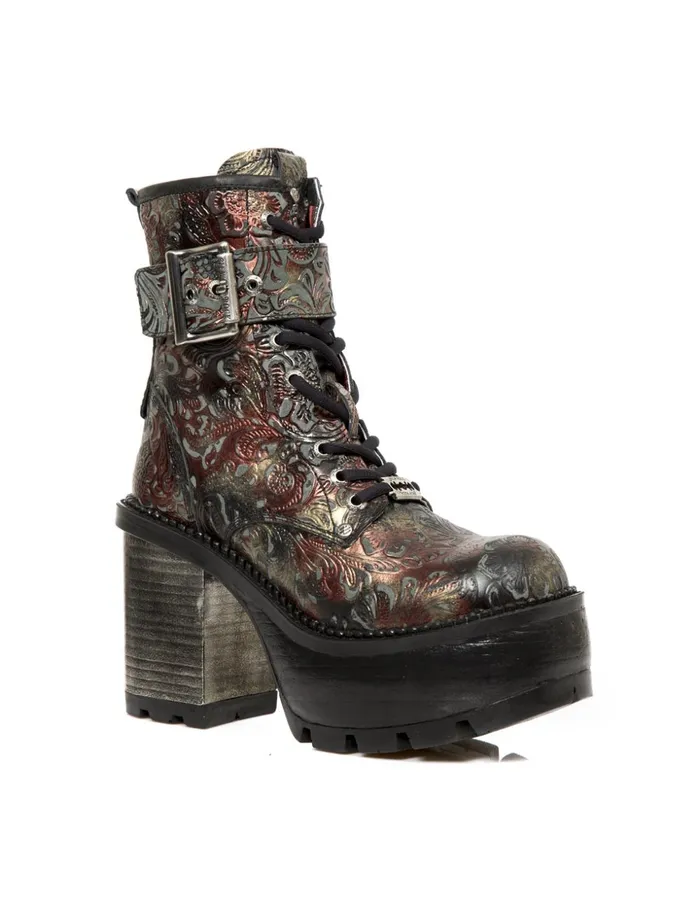 Women Ankle Boot Trail MSeve03C2 New Rock High Heels Women Ankle Boot Trail MSeve03C2 New Rock High Heels