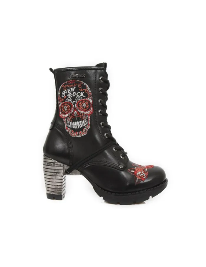 Women Ankle Boot Trail MTr048S3 New Rock Military