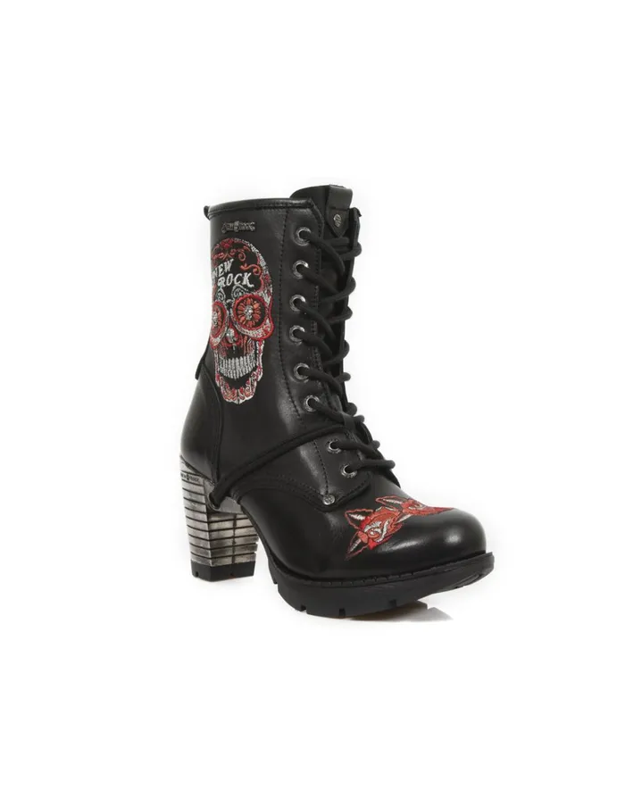 Women Ankle Boot Trail MTr048S3 New Rock Military Women Ankle Boot Trail MTr048S3 New Rock Military