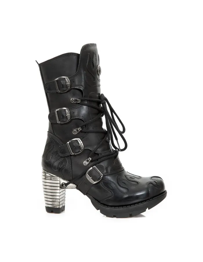 Women Ankle Boot Trail MTr081C5 New Rock Military