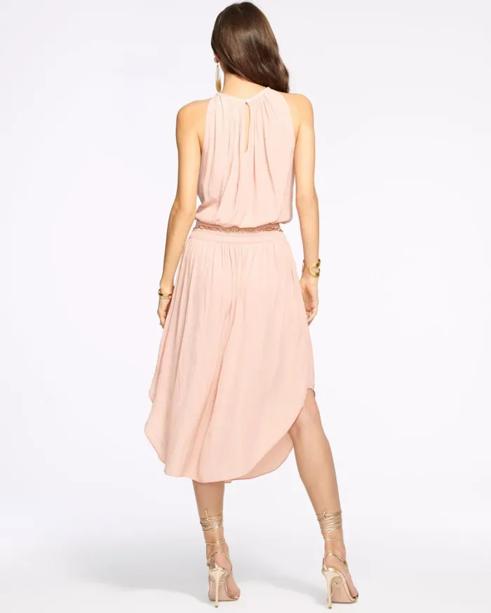 Women Audrey Smocked Midi Dress Ivory Ramy Brook Dresses Women Audrey Smocked Midi Dress Ivory Ramy Brook Dresses