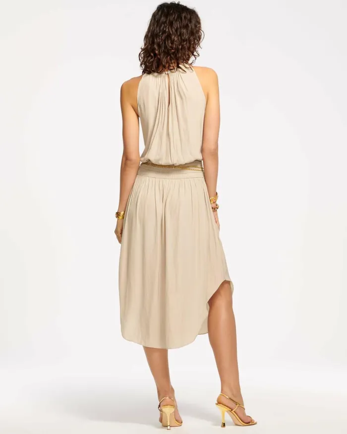 Women Audrey Smocked Midi Dress Ivory Ramy Brook Dresses Women Audrey Smocked Midi Dress Ivory Ramy Brook Dresses