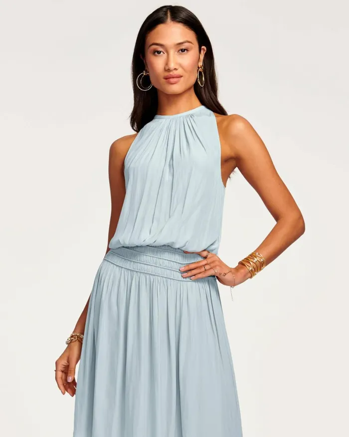 Women Audrey Smocked Midi Dress Ivory Ramy Brook Dresses Women Audrey Smocked Midi Dress Ivory Ramy Brook Dresses