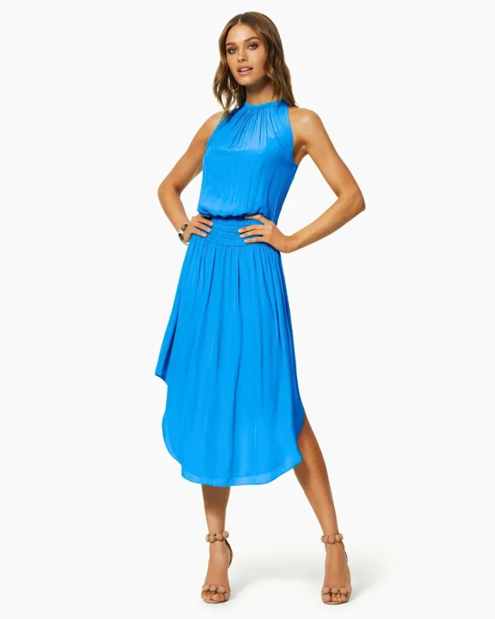 Women Audrey Smocked Midi Dress Ivory Ramy Brook Dresses Women Audrey Smocked Midi Dress Ivory Ramy Brook Dresses