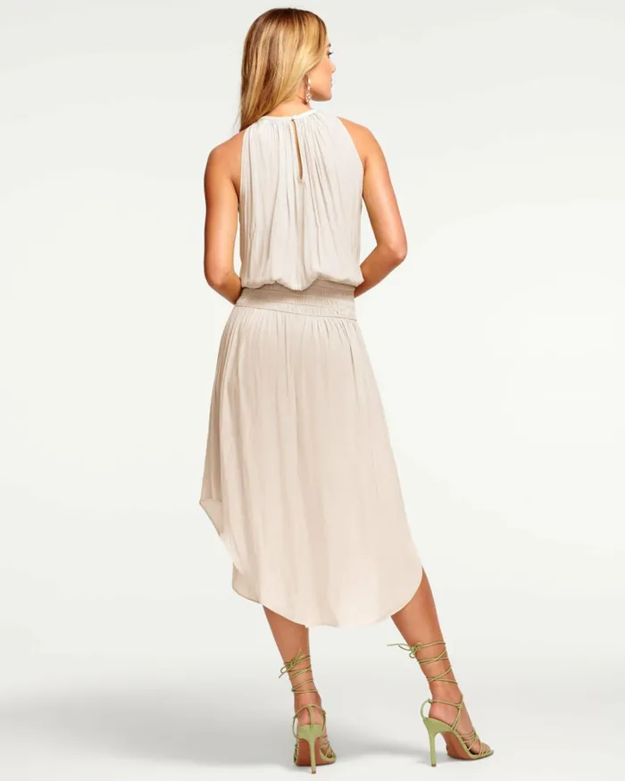 Women Audrey Smocked Midi Dress Ivory Ramy Brook Dresses Women Audrey Smocked Midi Dress Ivory Ramy Brook Dresses