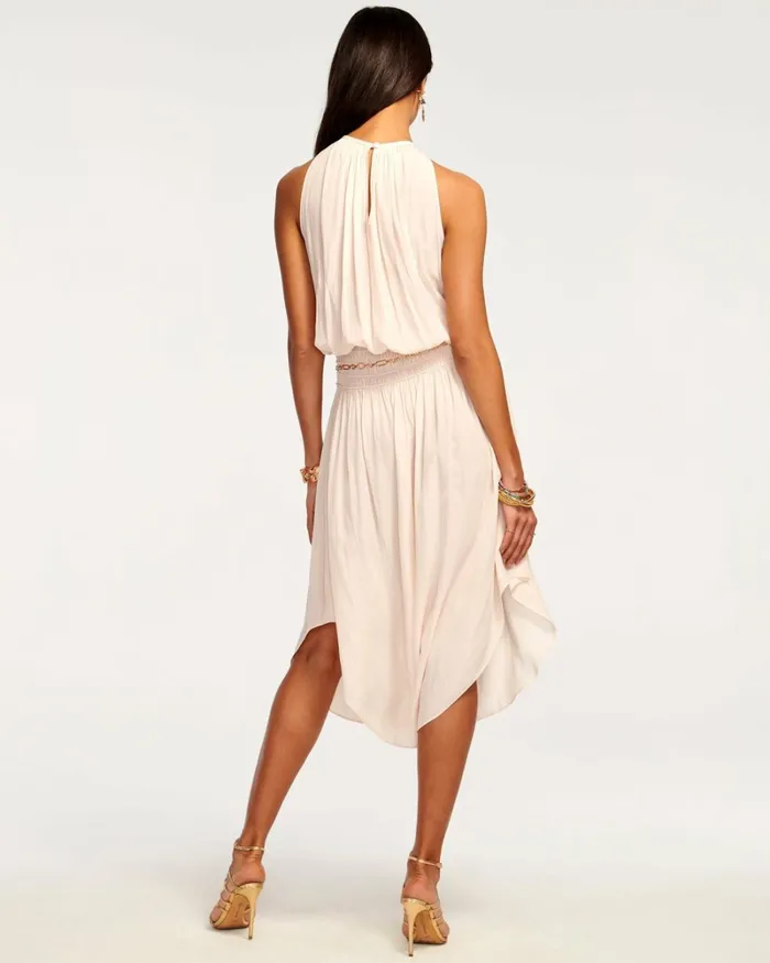 Women Audrey Smocked Midi Dress Ivory Ramy Brook Dresses Women Audrey Smocked Midi Dress Ivory Ramy Brook Dresses