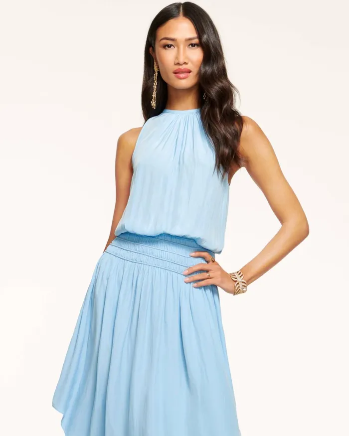 Women Audrey Smocked Midi Dress Ivory Ramy Brook Dresses Women Audrey Smocked Midi Dress Ivory Ramy Brook Dresses