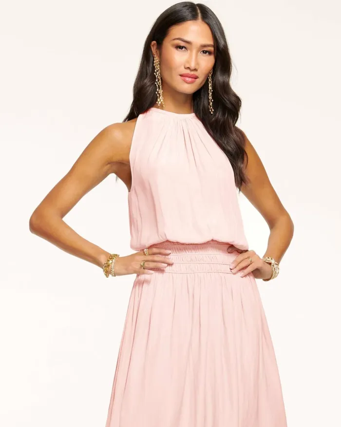 Women Audrey Smocked Midi Dress Ivory Ramy Brook Dresses Women Audrey Smocked Midi Dress Ivory Ramy Brook Dresses