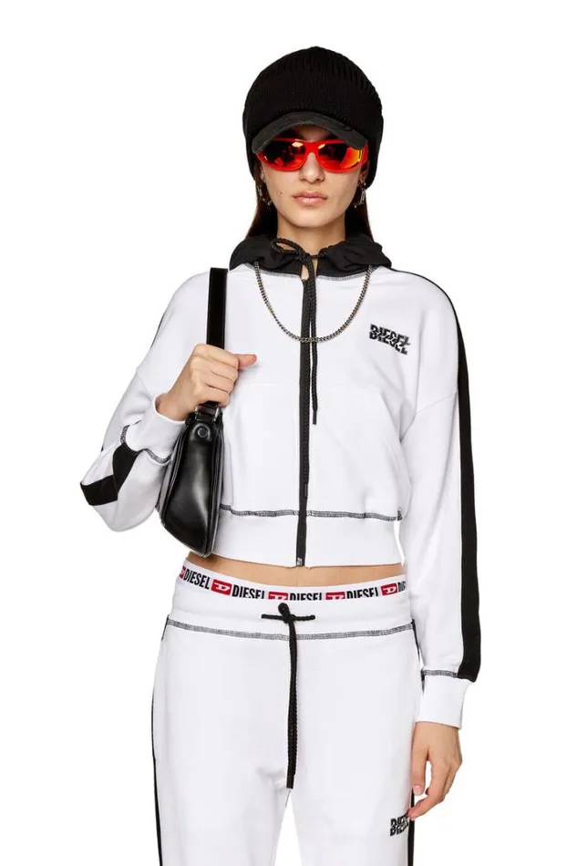 Women AwstDoloresHt39 White Diesel Sweaters Women AwstDoloresHt39 White Diesel Sweaters