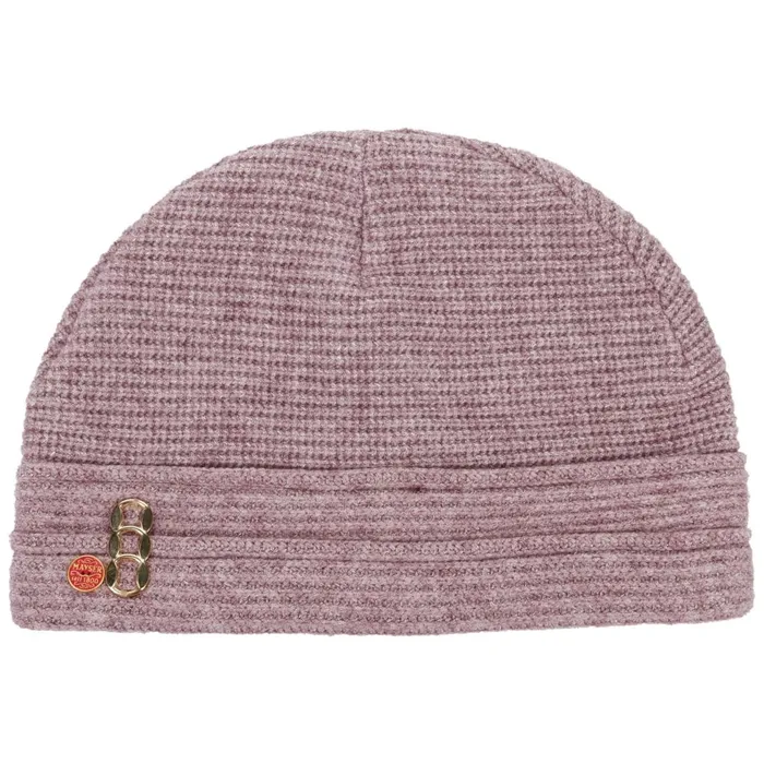 Women Beanie Hats Mayser Frieda Lurex Beanie Plum Women Beanie Hats Mayser Frieda Lurex Beanie Plum