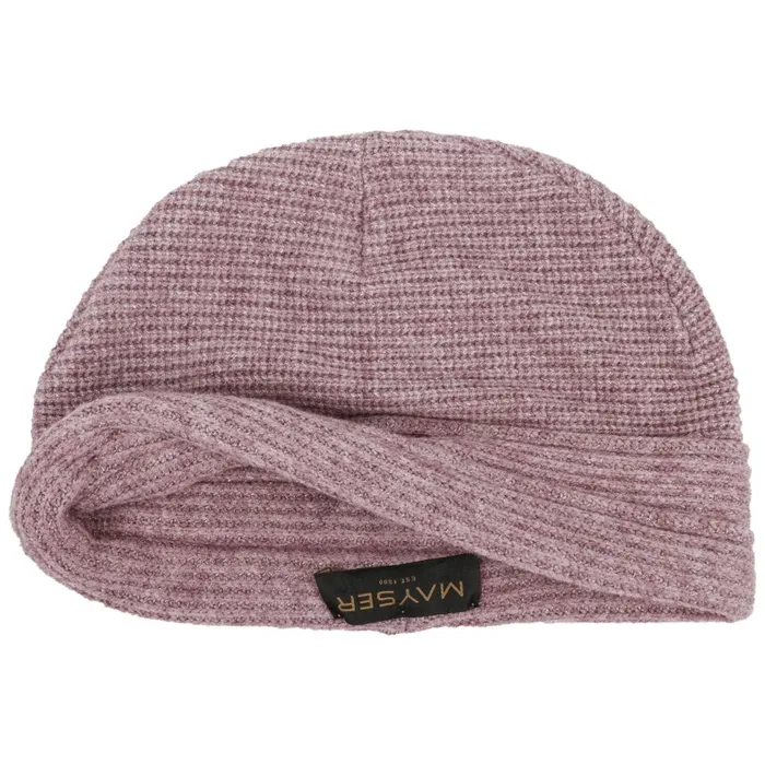 Women Beanie Hats Mayser Frieda Lurex Beanie Plum Women Beanie Hats Mayser Frieda Lurex Beanie Plum